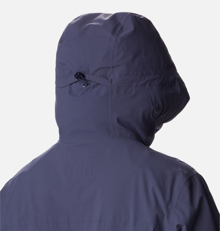 Women's Columbia Omni-Tech Ampli-Dry Shell Jackets Navy | Plus Size CA-I86L4